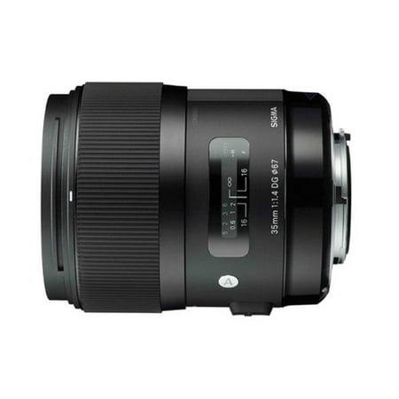 Sigma - 35mm f/1.4 DG HSM Art Standard Lens for Canon - Black