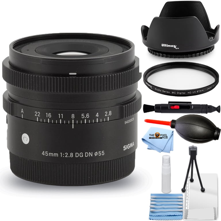 Sigma 45mm f/2.8 DG DN Contemporary Lens for Sony E 360965 - 5PC