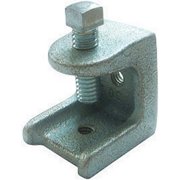 Sigma Electric Gampak Beam Clamp 49004 - 1/4-20, Malleable Iron, Silver, Commercial Use