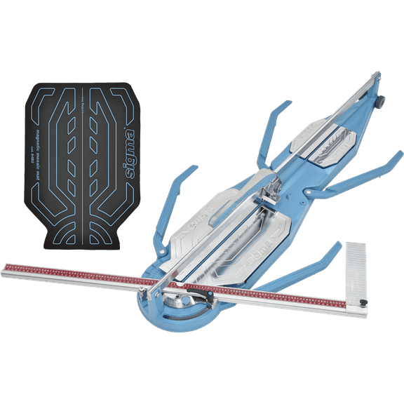 Sigma 4EN - 49 Inch Push Tile Cutter - NEX Series 4 + Sigma Magnetic Mosaic Mat