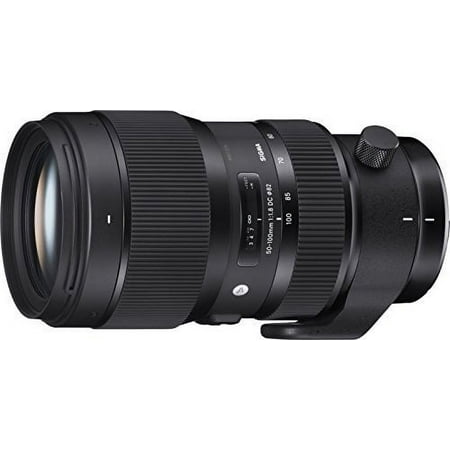 Sigma - 50-100mm F1.8 DC HSM Art Telephoto Zoom Lens for Nikon APS-C DSLR Cameras - Black