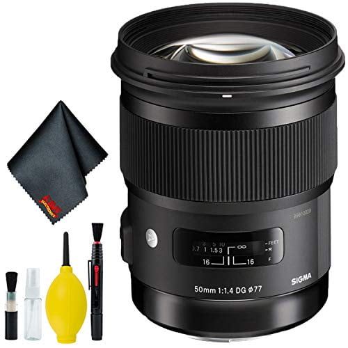 Sigma 50mm F/1.4 DG HSM Art Lens for Nikon F Standard Kit