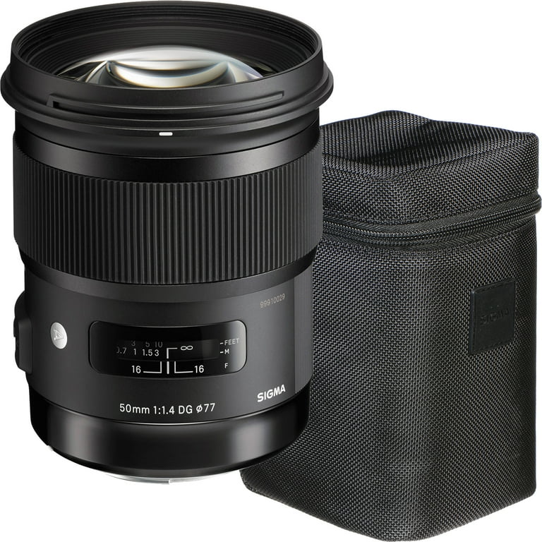 Sigma 50mm f/1.4 DG HSM Art Lens for Nikon F-Mount Cameras