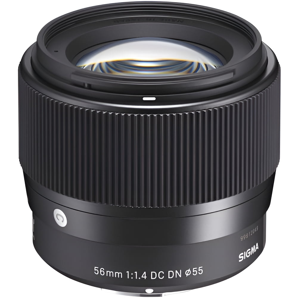 Sigma 56mm for E-Mount (Sony) Fixed Prime Camera Lens, Black (351965)