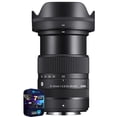 thumbnail image 1 of Sigma 585975 18-50mm F2.8 DC DN Contemporary for FUJIFILM X Mount Bundle with 7 YR CPS Enhanced Protection Pack, 1 of 11