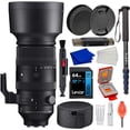 thumbnail image 1 of Sigma 60-600mm f/4.5-6.3 DG DN OS Sports Lens for Sony E-Mount (Black) Bundle with Advanced Accessories | Extended 3 Years Sigma Warranty | 732965 | sigma 60-600mm sony e mount lens, 1 of 8