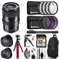 thumbnail image 1 of Sigma 65mm f/2 DG DN Contemporary Lens for Sony E+ 3 Lens Kit + Tripod + Backpack - 32GB Accessory Bundle (International Version), 1 of 8