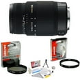 thumbnail image 1 of Sigma 70-300mm f/4-5.6 DG OS (Optical Stabilizer) AF Telephoto Zoom Lens for Nikon + Opteka UV Filter + Opteka CPL Filter + Opteka 5 Piece Cleaning Kit, 1 of 1
