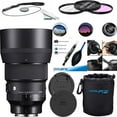 thumbnail image 1 of Sigma 85mm F1.4 DG DN Sony E Expo Essential Accessories Bundle with Lens Cap Keeper + Dust Blower + Brush Pen + 3PCS Filter Kit + Lens Pouch + Fiber Cloth, 1 of 6