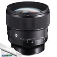 thumbnail image 1 of Sigma 85mm f/1.4 DG DN Art Lens for Sony E +Expo -Cloth, 1 of 4