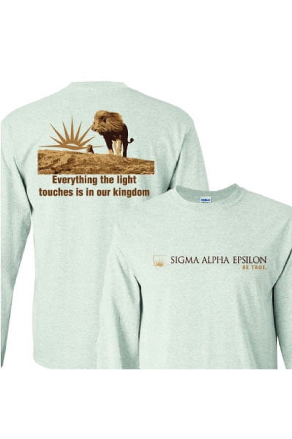 Sigma Alpha Epsilon- Everything the Light Touches Long Sleeve Tshirt