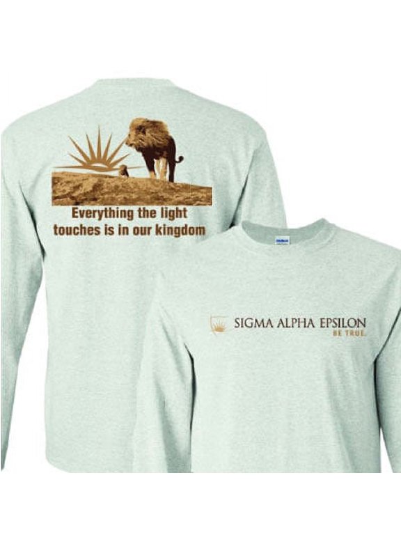 Sigma Alpha Epsilon- Everything the Light Touches Long Sleeve Tshirt