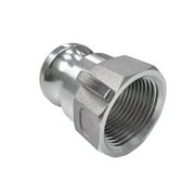Sigma Aluminum Type A Cam and Groove Couplings / 1-Inch Quick Connect & Disconnect Fittings/ Hose Camlock Fittings--1" Male Camlock Adapter x 1" Female NPT Thread