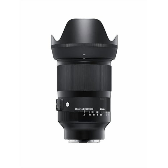 Sigma Art - Lens - 35 mm - f/1.2 DG DN - Sony E-mount - for Sony Cinema Line; a VLOGCAM; a1; a1 II; a6700; a7 IV; a7 V; a7C II; a7CR; a7R V; a9 III
