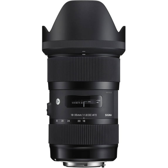 Sigma Art Wide Angle Zoom Lens 18-35mm f/18 for Sigma SA Camera Lens