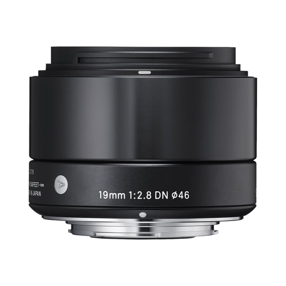 Sigma 19mm f/2.8 DN ART Lens for Sony E-mount Cameras, Black