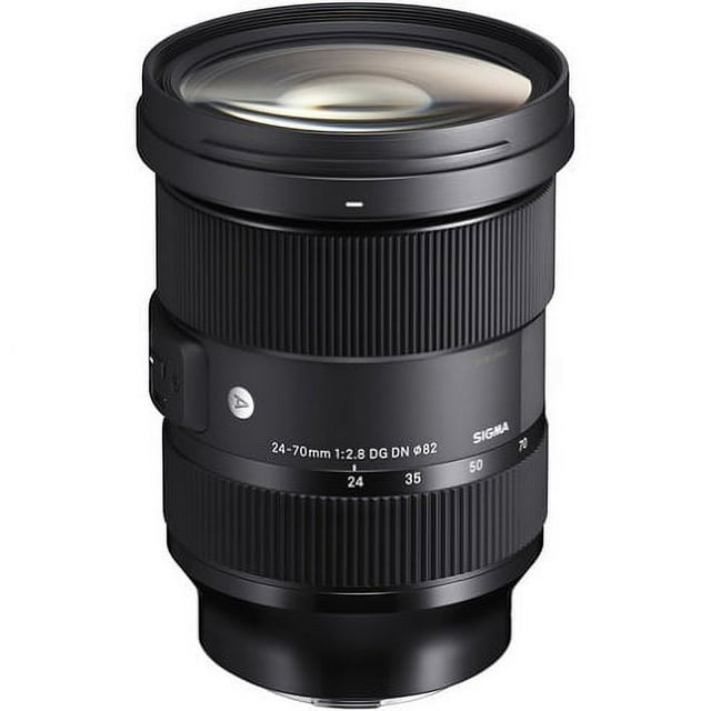 Sigma Art - Zoom lens - 24 mm - 70 mm - f/2.8 DG DN - Sony E-mount - for Sony Cinema Line; a VLOGCAM; a1; a6700; a7 IV; a7C; a7C II; a7CR; a7R V; a7s III; a9 III