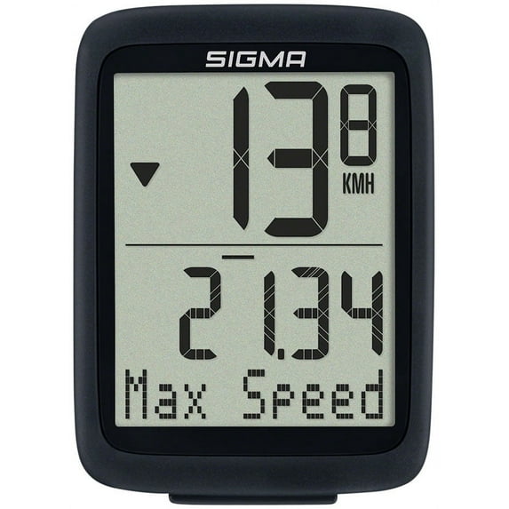 Sigma BC 10.0 WL ATS Bike Computer - Wireless, Black