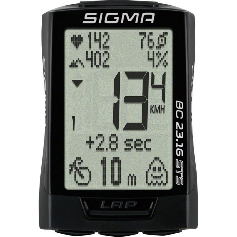 Sigma bike 2024 computer wireless