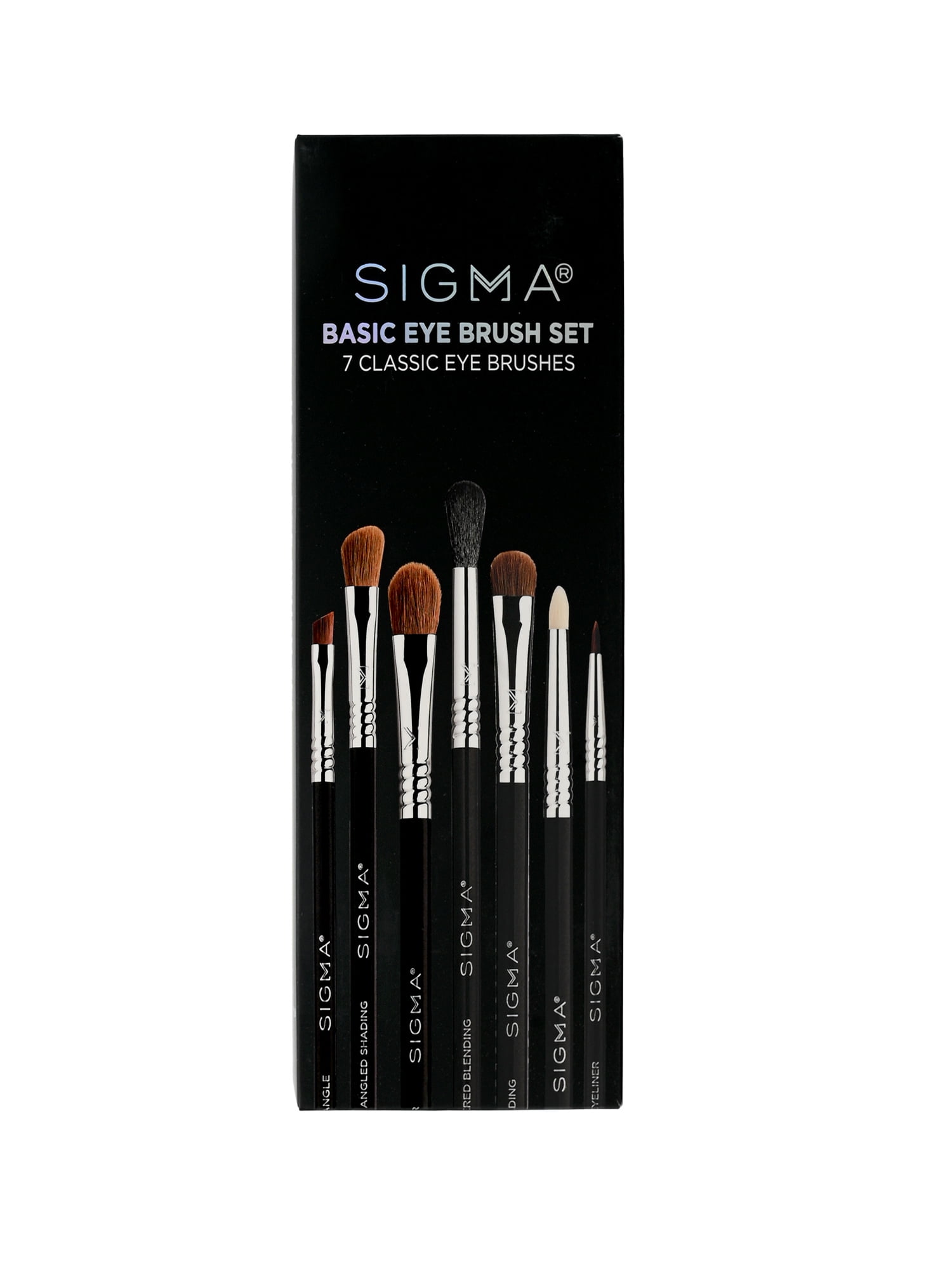 Sigma - set de maquillaje de ojos, set de maquillaje básico - incluye 7  pinceles.