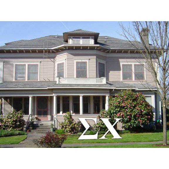 Sigma Chi - 10 Mil Corrugated Plastic Large Cutout Letters