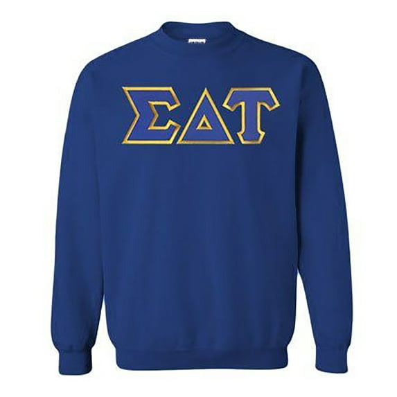 Sigma Delta Tau Lettered Crewneck