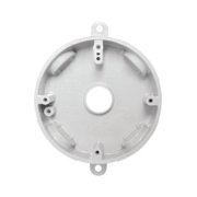 Sigma Electric 1.5 in. Round Plastic Outlet Box White