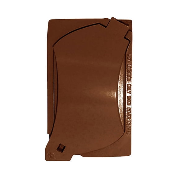 Sigma Electric Rectangle Metal 1 gang Universal Cover For Wet Locations