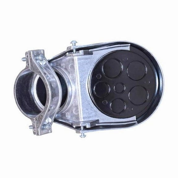 Sigma Engineered Solutions 1-1/2 in. D Die-Cast Aluminum Service Entrance Head For NM/SE 1 pk