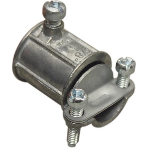 Sigma Engineered Solutions 1/2 - 3/8 in. D Die-Cast Zinc Combination Coupling For EMT/NM 1 pk
