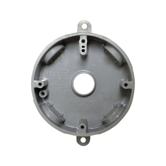 OUTLET BX RND PLTC5H GRY