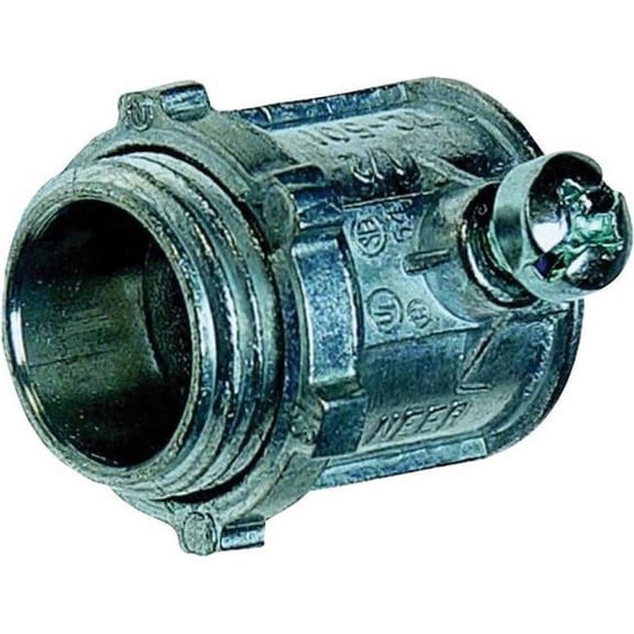 Sigma Engineered Solutions ProConnex 1-1/2 in. D Die-Cast Zinc Set Screw Connector For EMT 1 pk