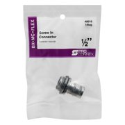 Sigma Engineered Solutions ProConnex 1/2 In. Die-Cast Zinc Screw In. Connector