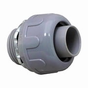 Sigma Electric 3/4 in. Dia. Plastic Straight Connector Liquid Tight 1 pk