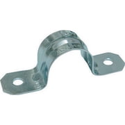 Sigma Engineered Solutions ProConnex 3/4 in. D Zinc-Plated Steel 2 Hole Strap 50 pk