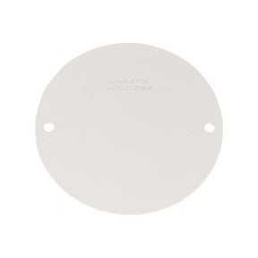 Round Blank Cover Plate