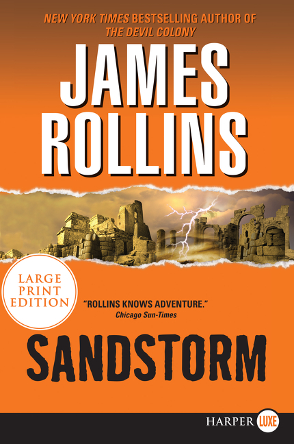 Sigma Force: Sandstorm (Paperback)(Large Print) - image 1 of 1