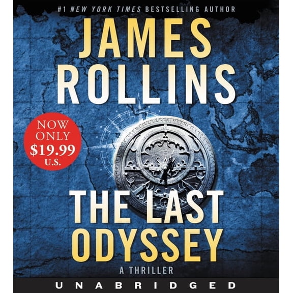 Sigma Force The Last Odyssey Low Price CD, Book 15, (Audiobook)