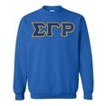 thumbnail image 1 of Sigma Gamma Rho Lettered Crewneck Large Royal Blue, 1 of 1
