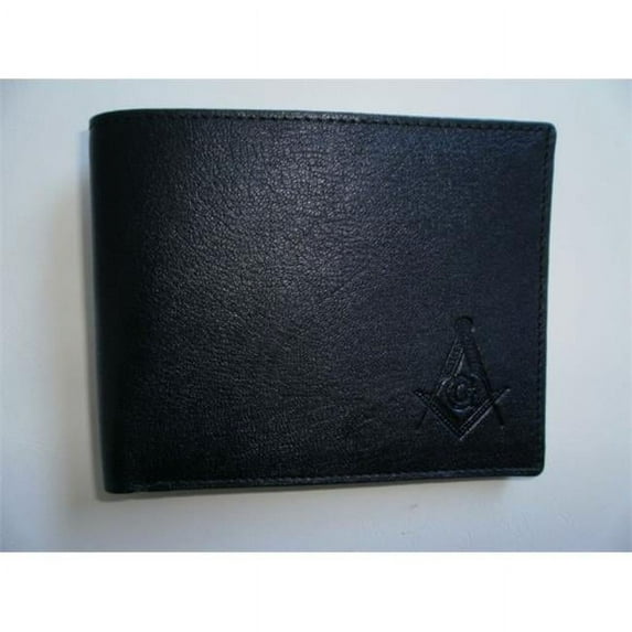 Sigma Impex LW-103 BLACK Bi Fold Masonic Wallet