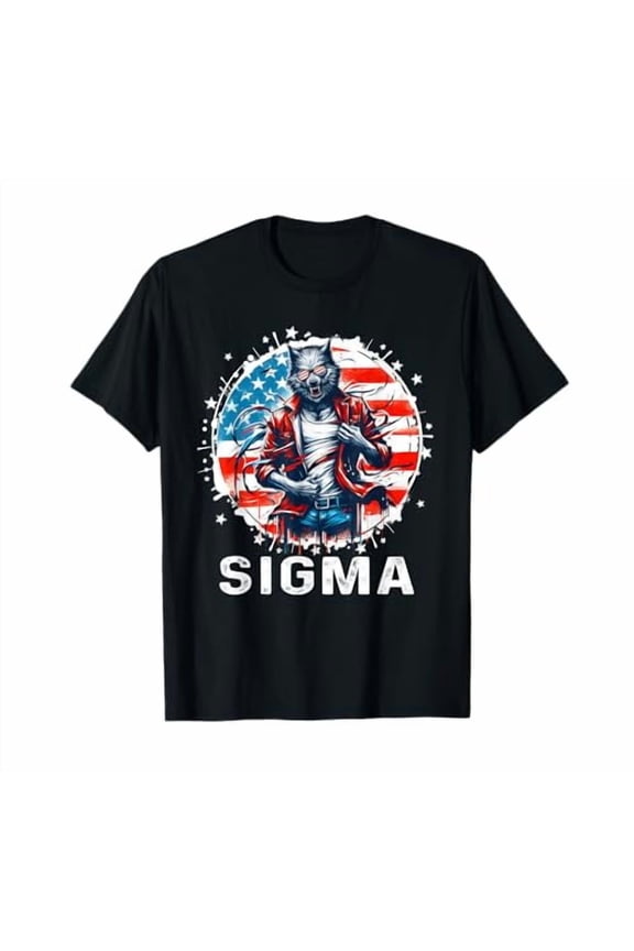 Sigma Meme Shirts Ironic Meme Shirt Wolf Men Women Wolf T-Shirt