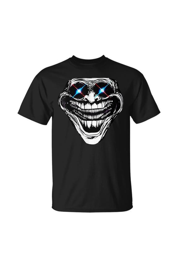 Sigma Phonk Scary Troll Face Those Who Know T-Shirt Size S-5XL