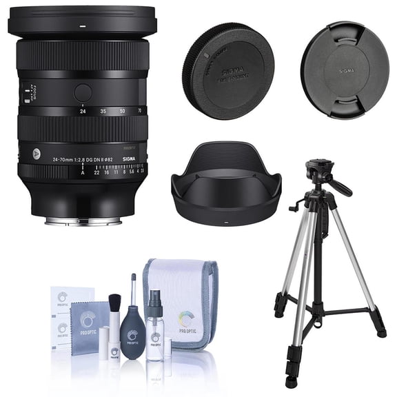 Sigma Art Lens for Sony E with Camera Accessories Bundle