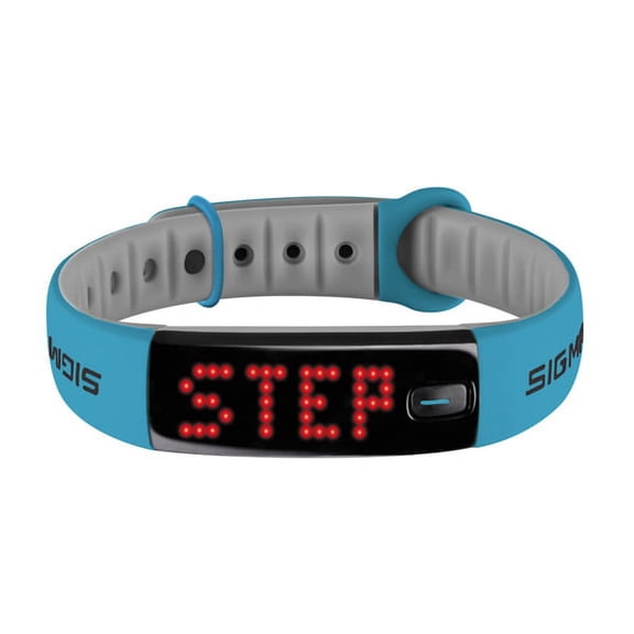 Sigma Sport Activo Activity & Sleep Bluetooth Tracker Monitor Fitness Band - Blue