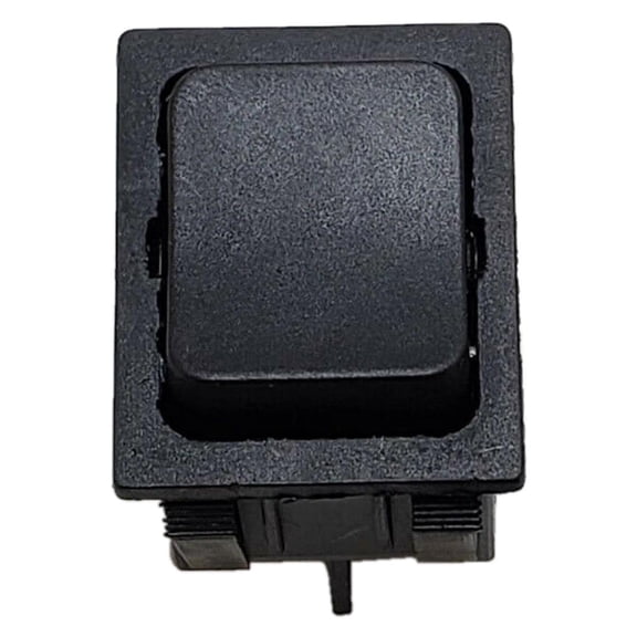 Sigma Switches RV Momentary ON/OFF / Momentary ON Switch Double Pole Double Throw, Black