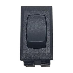 Sigma Switches RV Momentary ON/OFF/ON SPDT Switch, Black