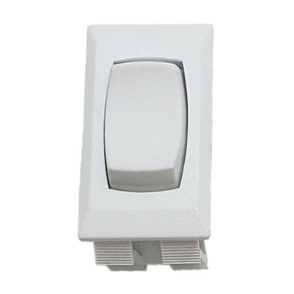 Sigma Switches RV Momentary ON/OFF / Momentary ON Switch Single Pole Double Throw, White