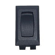 SPDT On/On Rocker Switch, Black, 20A at 14VDC