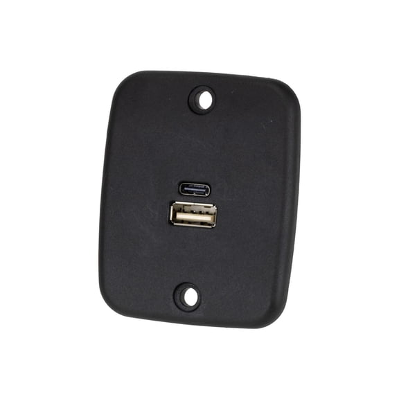 Sigma Switches Rapid USB A&C Charger, Black