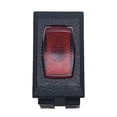 thumbnail image 1 of Sigma Switches Rocker Switch with Red Light for RVs, Black, 1 of 4